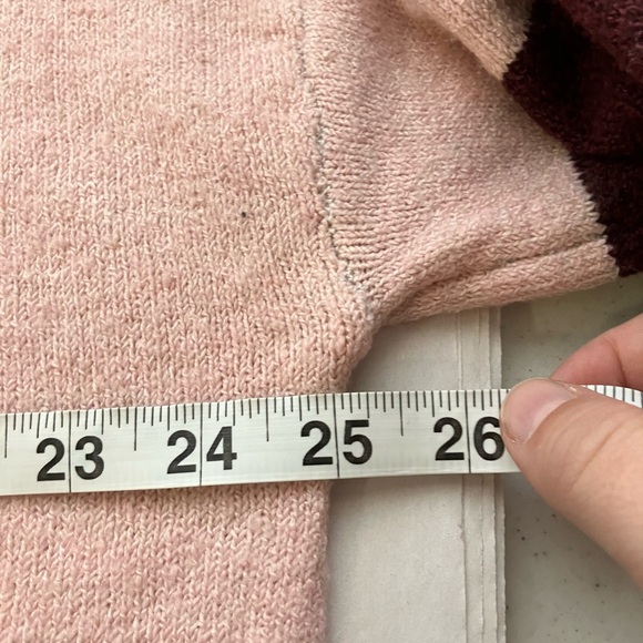 NWT Maurices Sweater Sz‎ XL Multicolor V Neck Long Sleeves Casual tunic - Picture 6 of 8